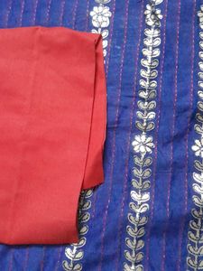 Blue ethnic Dress Material