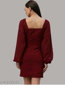 Beautiful velvet one piece only For Rs299