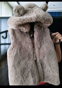 H&amp;M unisex fur jacket for both boys n girls