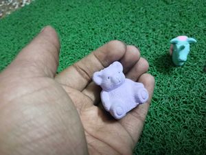 Cute Eraser, Sharpener and pencil head Set