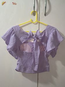 Cute Lavender Top