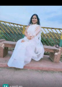 Partywear Organza Saree 💓