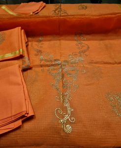 3PC Unstitched Salwar Kameez  Suit Material