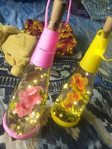 Decorative light Bottles