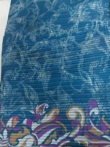 Saree Never Used New Saree Only But Pico Fall Done But Tag Is Missing. Without Blouse