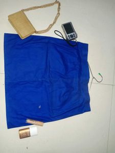 Short Navy Blue Skirt