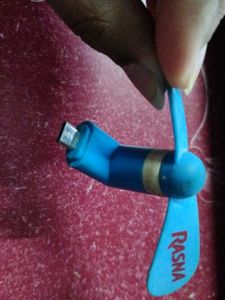 B type cabel Rasna Mini Mobile Fan