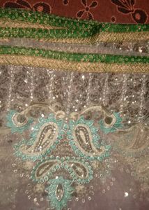 Embroidery Kurta With Heavy Work Dupatta