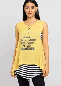 Unique Layered Tank Top