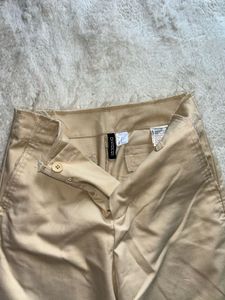 Raw Edge Twill Chinos
