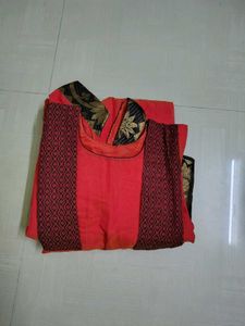 Red & Black  Frock