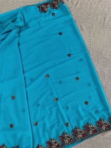 Heavy Work Saree