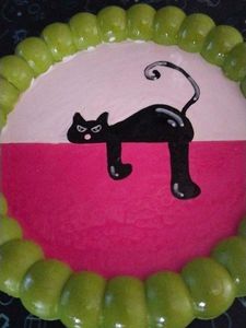 Cat bubble trinket tray