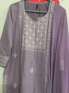 Pure Cotton Full Party Wear Suits