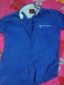 Blue Casual Shirt