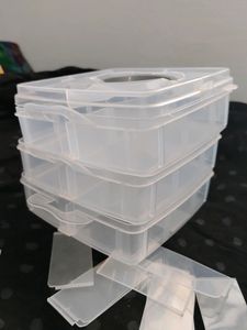Adjustable  3 Layer Storege Box