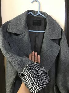For Ava Light Weighted Korean Oversized Jacket in Coat Pattern Fits M-XxL