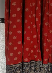 Paisley Anarkali with Border