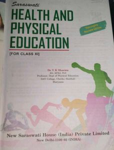 CLASS 11 PHYSICAL EDUCATION BOOK ..