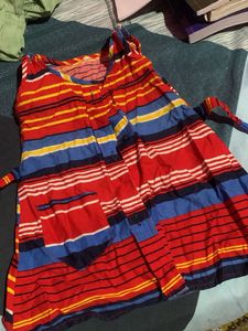Striped Sleeveless Sundress