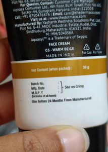 The Derma Co 2% Niacinamide Hydrating BB Cream