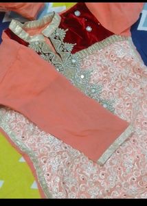 Heavy Embroidered Premium Quality Velvet Suit