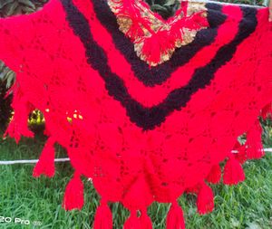 Handmade Crochet Poncho, Made By Me