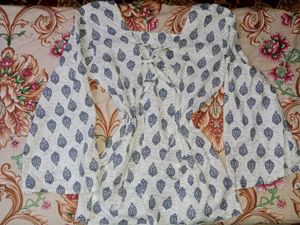 Leaf Print Top