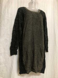 Rivers Black Long Sleeve Mini Dress