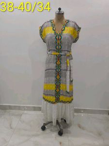 Elegant Embroidered Caftan Dress