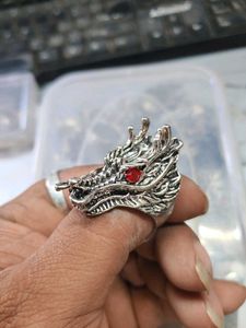 Dragon Head Model Fancy Ring