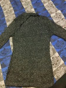 Black Shimmer Top