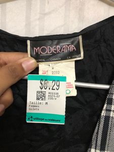 Moderama Black Waistcoat