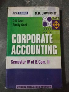 Corporate Accounting Book