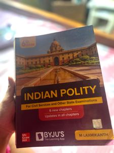 Indian Polity by M. Laxmikanth (6th Edition)