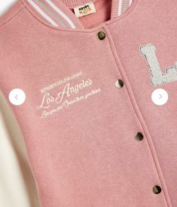 Cute Pink Varsity Jacket