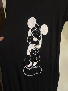 Black Mickey Mouse Dress
