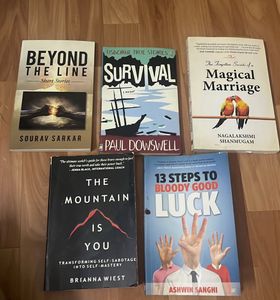 Mixed Fiction Books Lot