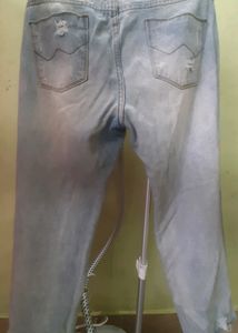 Price Drop!Light Blue Ripped Jeans