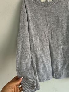 Gray Knit Sweater