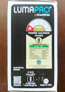 GREATWHITE LUMAPRO 9W LED BULB