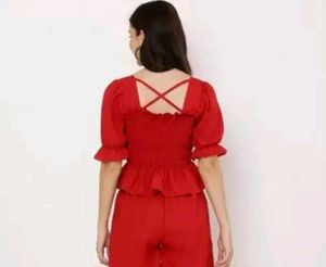 Womans Top And Bottom Set