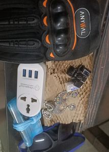 charger+waterpouch+goggle+earrings+haircluther