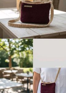 Crochet Crossbody Bag
