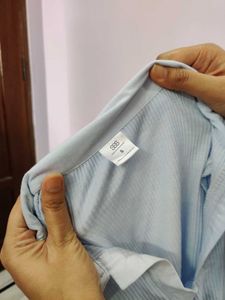 Collar Crop Top