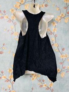 Asymmetrical Sequins Top
