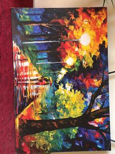 Wallmax Natural Screen Wall Painting For Living Ro