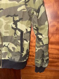 Camo Print Jacket