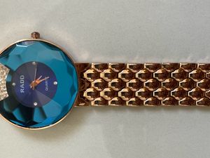 Golden Blue Watch