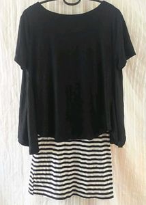 Striped Mini Dress